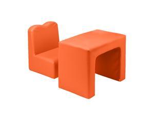 2 PCS Toddler Kids Sofa Table & Chair Set Children Couch Lounge Home Furniture 2 PCS Toddler Kids Sofa Table & Chair Set Children Couch Lounge Home Furniture