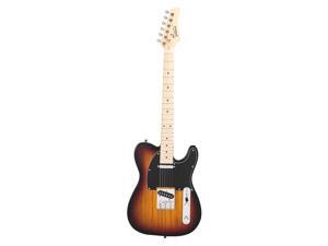 Glarry GTL Maple Fingerboard 39" Electric Guitar Gigbag Right Handed Sunset Glarry GTL Maple Fingerboard 39" Electric Guitar Gigbag Right Handed Sunset