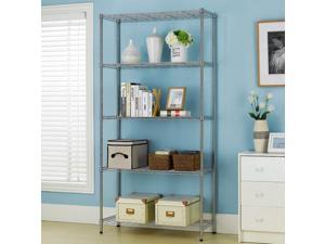 5 Layer Wire Metal Unit Commercial High Quality Storage Shelf Shelving Rack 5 Layer Wire Metal Unit Commercial High Quality Storage Shelf Shelving Rack