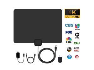 100Miles 1080P 4K HD Digital Signal Indoor TV Antenna HDTV with Amplifier VHF UHF 100Miles 1080P 4K HD Digital Signal Indoor TV Antenna HDTV with Amplifier VHF UHF
