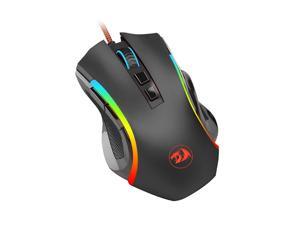 Redragon M607 Wired Gaming Mouse 7 Buttons 7200 DPI USB Charge 1.8M Wire Optical Mouse Black