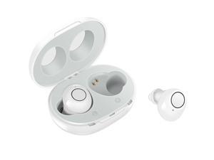 Hearing Amplifier Aid Rechargeable Noise Cancelling Sound Amplifier for Hearing Loss Seniors, Adjustable Volume, Inner-Ear Hearing aid Earbuds with Portable Charging Box, Small Size Fit to Either Ear