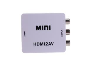 EDTREE HDMI to AV Adapter 1080P HDMI to 3RCA CVBS AV Composite Video Audio Converter Adapter for PC Laptop Xbox PS4 PS3 TV STB VHS VCR Camera DVD EDTREE HDMI to AV Adapter 1080P HDMI to 3RCA CVBS AV Composite Video Audio Converter Adapter for PC Laptop Xbox PS4 PS3 TV STB VHS VCR Camera DVD