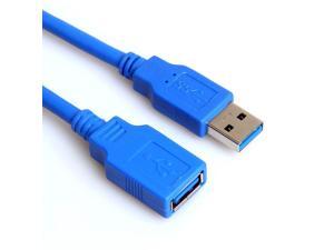EDTREE 1.6ft USB Extension Cable USB 3.0 Extender Type A Male to Female Data Transfer Cord 5Gbps EDTREE 1.6ft USB Extension Cable USB 3.0 Extender Type A Male to Female Data Transfer Cord 5Gbps