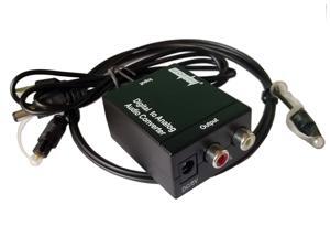EDTREE Digital Optical Coaxial Toslink to Analog RCA L/R Audio Converter EDTREE Digital Optical Coaxial Toslink to Analog RCA L/R Audio Converter