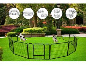 High Quality Portable outdoor folding 16-panel heavy duty metal pet playpen High Quality Portable outdoor folding 16-panel heavy duty metal pet playpen