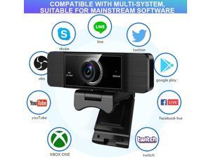 1080P HD USB Webcam with Microphone and 360° rotation 1080P HD USB Webcam with Microphone and 360° rotation