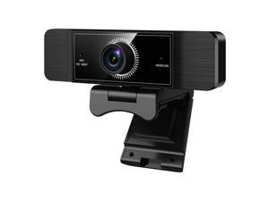 Webcam with Microphone, 1080P Full HD Webcam with 360° rotation, USB Web Cam for PC or Laptop Video Calling, Compatible for Win10/8/8.1/7/XP Linux for Skype, Streaming, Teleconference, Video Chat Webcam with Microphone, 1080P Full HD Webcam with 360° rotation, USB Web Cam for PC or Laptop Video Calling, Compatible for Win10/8/8.1/7/XP Linux for Skype, Streaming, Teleconference, Video Chat