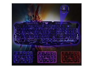 Gaming Keyboard, Wired Keyboard With 10 Independent Multimedia Function Keys, RGB Backlit Gaming Keyboard, Ergonomic Keyboard for Home Office Gamers, 19.09" Lx 7.36" Wx 0.98" H, Black Gaming Keyboard, Wired Keyboard With 10 Independent Multimedia Function Keys, RGB Backlit Gaming Keyboard, Ergonomic Keyboard for Home Office Gamers, 19.09" Lx 7.36" Wx 0.98" H, Black