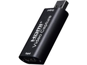 Y&H HDMI Video Capture Card HD 1080P Video Record via DSLR,Camcorder,Action Cam,Support Broadcast Live Streaming
