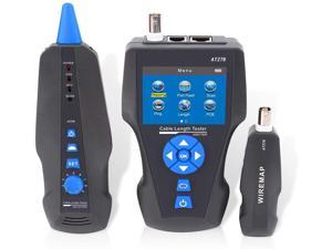 Network Cable Tester,AT278 TDR Multi-functional LCD Tracker For RJ45, RJ11, BNC, Metal Cable,PING/POE NF-8601S Network Cable Tester,AT278 TDR Multi-functional LCD Tracker For RJ45, RJ11, BNC, Metal Cable,PING/POE NF-8601S