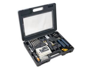 50 Pieces Network Tool Repair Kit, Ethernet LAN Cable Tester Computer Maintenance Coax Crimper Tool for RJ-45/11/12 Cat5/5e with Connector Accessories and Socket Set 50 Pieces Network Tool Repair Kit, Ethernet LAN Cable Tester Computer Maintenance Coax Crimper Tool for RJ-45/11/12 Cat5/5e with Connector Accessories and Socket Set