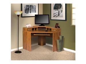 Corner Computer Desk with Monitor Platform Corner Computer Desk with Monitor Platform