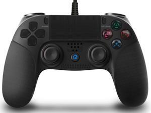 Gaming Controller USB Wired Gamepad for PS4 Controller-Antiskid marks Built-in Color LED USB connection length 2.2M