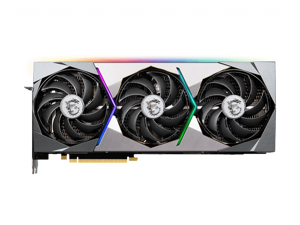 MSI GeForce RTX 3090 SUPRIM X 24G 24GB GDDR6X 384-bit 19.5 Gbps 7680 x 4320 DisplayPort x (v1.4a) / HDMI 2.1 x 1 8-pin x 3 Video Card MSI GeForce RTX 3090 SUPRIM X 24G 24GB GDDR6X 384-bit 19.5 Gbps 7680 x 4320 DisplayPort x (v1.4a) / HDMI 2.1 x 1 8-pin x 3 Video Card