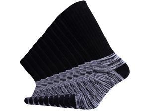Enerwear 10P Pack Men's Cotton Thick Cushion Hiking Crew Boot Socks Enerwear 10P Pack Men's Cotton Thick Cushion Hiking Crew Boot Socks