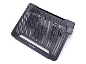Cooler Master NotePal U3 PLUS - Gaming Laptop Cooling Pad with 3 Moveable High Performance Fans - Black Cooler Master NotePal U3 PLUS - Gaming Laptop Cooling Pad with 3 Moveable High Performance Fans - Black