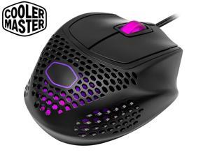 Cooler Master MM720 Lightweight Gaming Mouse with Ultraweave Cable, 16000 DPI Optical Sensor, RGB and Unique Claw Grip Shape,Black Matte