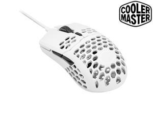 Cooler Master MM710 Pro-Grade Gaming Mouse,53g,Lightweight, Honeycomb Shell, Ultralight Ultraweave Cable, Pixart 3389 16000 DPI Optical Sensor,White