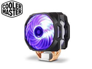 Cooler Master T610P 6 Heatpipe CPU Air Cooler Radiator Double 12cm RGB PWM Fan Support For I9 LGA 115x 2011 2066 AMD AM4 AM3, Sync with ASUS AURA MSI Mystic GIGABYTE Fusion ASrock RGB LED Cooler Master T610P 6 Heatpipe CPU Air Cooler Radiator Double 12cm RGB PWM Fan Support For I9 LGA 115x 2011 2066 AMD AM4 AM3, Sync with ASUS AURA MSI Mystic GIGABYTE Fusion ASrock RGB LED