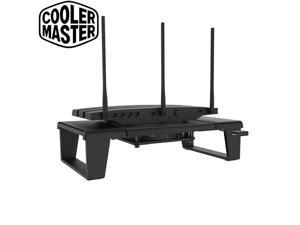Cooler Master R17 Router cooling connect stand with sickleflow 120 fan,For Router Cooler TV STB Mobile Hard Disk SSD Cooling Fan Bracket,USB connectivity,Can bear 5KG