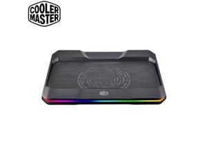 Cooler Master Notepal X150R 160mm Laptop Cooling Pad,USB Type-C and 3 USB ports for multiple device and connections,Metal Mesh Surface,Performance Cooling Design,support laptops up to 17 - RGB LED
