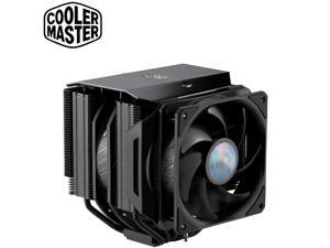 Cooler Master MasterAir MA624 Stealth CPU Air Cooler,Dual SickleFlow 140mm Fans, 6 Heat Pipes, Nickel Plated Base, Dual Tower Aluminum Matte Black Fins, Push-Pull, For AMD Ryzen/Intel 1200/1151 Cooler Master MasterAir MA624 Stealth CPU Air Cooler,Dual SickleFlow 140mm Fans, 6 Heat Pipes, Nickel Plated Base, Dual Tower Aluminum Matte Black Fins, Push-Pull, For AMD Ryzen/Intel 1200/1151