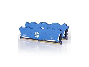 HP V6 DDR4 RAM 16GB Kit (8GBx2) 288-Pin 3000MHz PC4-24000 Computer Memory for Desktop PC - 7TE39AA#ABC