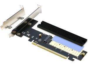 NVMe to PCIe Adapter x16, RIITOP M.2 NVMe SSD to PCI-e 3.0 x16 Card with Heatsink Support M Key M.2 NVMe SSD 2230, 2242, 2260, 2280 NVMe to PCIe Adapter x16, RIITOP M.2 NVMe SSD to PCI-e 3.0 x16 Card with Heatsink Support M Key M.2 NVMe SSD 2230, 2242, 2260, 2280