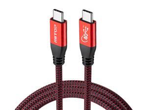 USB4 Cable 3FT, Thunderbolt 3 Compatible, RIITOP USB C to C Cable Support 40Gbps Data, 8K/5K Video, 100W PD Charging Compatible with TB3 Cable USB4 Cable 3FT, Thunderbolt 3 Compatible, RIITOP USB C to C Cable Support 40Gbps Data, 8K/5K Video, 100W PD Charging Compatible with TB3 Cable