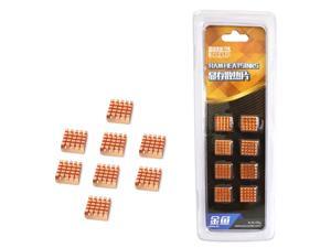 8 Pcs/Pack RAM Heat Sinks Pure Copper Notebook Thermal Chip