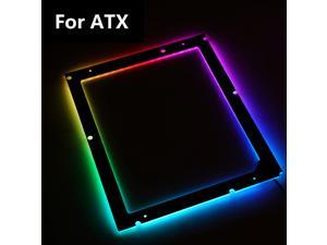 DIY M/B IO RGB Backlight/Backplate For ATX/MATX/ITX MOBO Motherboard,PC Decorative Light Pollution A-RGB SYNC