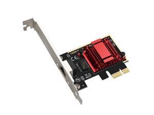 PCIE 1X Card 2.5Gbps Gigabit Network Card PXE RTL8125B RJ45 Ethernet Adapter Card