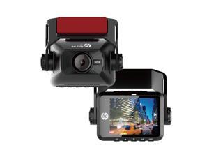 HP F650 Full HD 1080P Car Driving Dash Cam, Auto G-Sensor, 2" LCD 150° Wide Angle Night Vision, Loop Recording, Single Front Digital Dashboard Interior Mini Video Camera Recorder