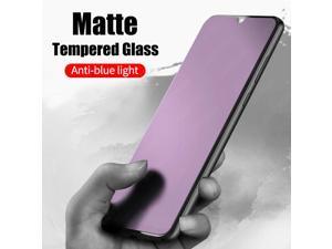UV Purple Blue Light Matte Frosted Tempered Glass For Xiaomi Redmi Note 8 7 6 5 K20 Pro 8A 7A 6A Mi A3 CC9E 9T Pro