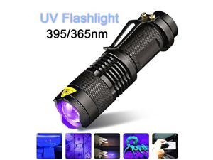 365nm UV Flashlight Ultra-Violet Blacklight LED 5W Zoom Inspection Lamp Torch 