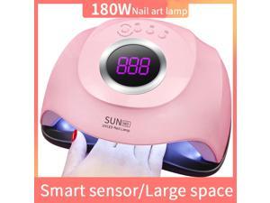 6/36/54/180W Nail Lamp mini Nail dryer white pink uv LED lamp Portable Gels Polish Sun Light Nails Lamp for home use Nail Dryers