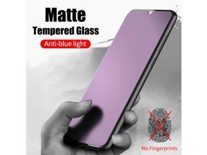 Frosted Anti UV Blue Light Tempered Glass for Xiaomi Redmi Note 9 Pro Max 9s S 9A 8 8A 7 6 6A 4X 5 Plus Screen Protector