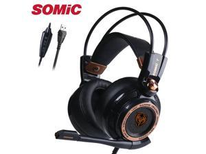 Gaming Headphone Headset Earphones USB with Mic Microphone PC Bass Stereo Laptop Computer Brand G941-ANC