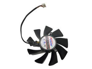 85MM FD9015U12S 4Pin Two Ball Bearing Cooling Fan For Sapphire HD 7770 7750 HD7970 Graphics Card Cooler Fan 85MM FD9015U12S 4Pin Two Ball Bearing Cooling Fan For Sapphire HD 7770 7750 HD7970 Graphics Card Cooler Fan