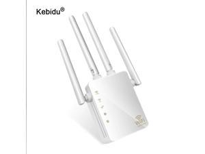 2.4G / 5G Wireless Wifi Repeater Dual Band AC 1200Mbps 4 High Antennas Bridge Signal Amplifier Wired Router Wi Fi Access