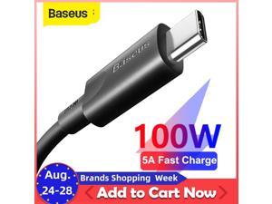 100W USB C to USB Type C Cable Quick Charge 30 40 for MacBook Pro Fast Charging Cable for Mate 10 10