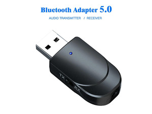 Bluetooth 5.0 Audio Receiver Transmitter 3 in 1 Wireless Bluetooth Adapter Mini 3.5mm AUX RCA Stereo Car Kit For TV PC