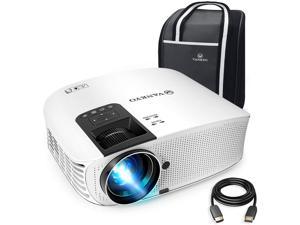 VANKYO Leisure 510 HD Movie Projector, Video Projector with 230" Projection Size, Support 1080P HDMI VGA AV USB with HDMI Cable and Carrying Bag