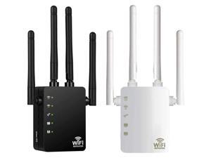 Wifi Repeater Router 300/1200Mbps Dual-Band 2.4/5G Antenna WiFi Extender Signal Amplifier AP Mode EU Plug