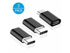 3PCS Type C Adapter for Xiaomi Mi 6 A1 5X Oneplus 3t 5 Samsung S8 S9 Plus Note 8 Micro USB To USB C Adapter TypeC Phone Charger