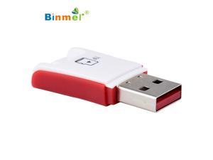 Card Reader High Speed Mini USB 2.0  slim size Micro SD TF T-Flash Memory Card Reader Adapter Card Reader April11