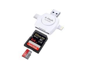 Micro SD TF Card Reader USB 2.0 USB Lightning Memory Card reader for iPhone 8 X 7 6 Plus iPod iPad OTG Card Reader