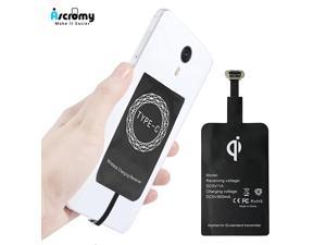 Type C QI Wireless Charger Receiver For Xiaomi Pocophone F1 Huawei P20 Pro Oneplus 6T One plus 6 5T USB C Phone Charging