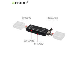 High speed Type C micro USB 3.0 OTG Card Reader TF memory card Reader adapter For PC Android Camera Extension Header